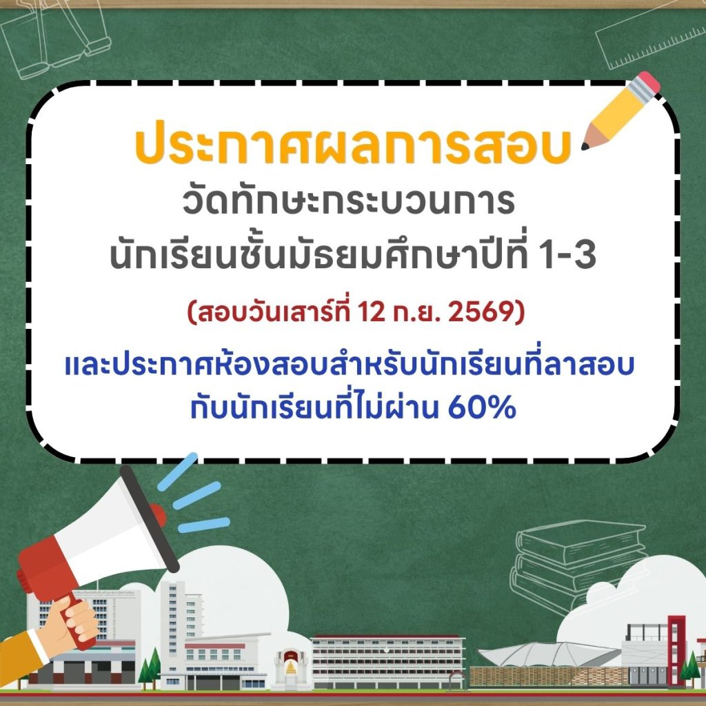 ประกาศผลสอบ12กย